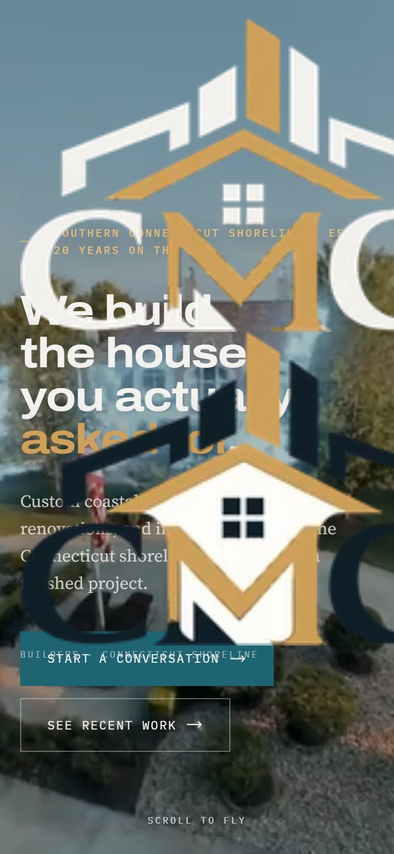 CMG Construction LLC on a phone